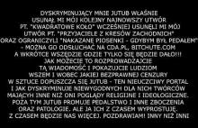 inny niż inni - kwadratowe koło - usunęli bo się boją