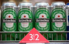 Heineken zamyka browar w Leżajsku, ale chwali się jak świetnie idzie mu w Rosji.