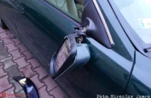 Demolka w centrum Bielska-Białej. Pijany obcokrajowiec niszczył auta