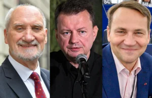 Sondaż: Antoni Macierewicz najgorszym ministrem obrony XXI wieku