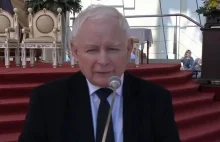 Jarosław Kaczyński robi politykę na Jasnej Górze