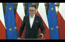 Marszałek Sejmu odpowiada na pytanie TVP Info