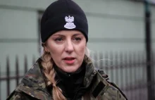Lżona podczas ataku na granicę z Białorusią kpt. Anna Michalska wygrała w sądzie