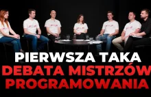 Debata czołowych polskich naukowców programistów, doradców rządu ds. AI