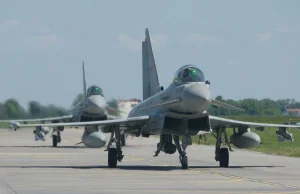 Włoskie Eurofightery w Malborku. Czy brakuje nam samolotów bojowych?