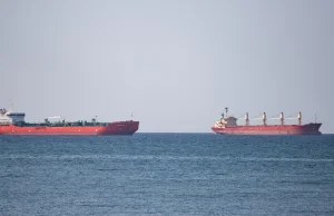 Blokada Rosjan przełamana. Trzy statki płyną do ukraińskich portów