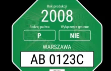 Od 1 lipca rusza strefa czystego transportu w Warszawie, macie już naklejki?