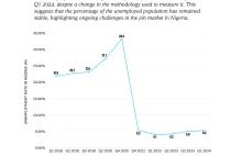 Cud w Nigerii. Bezrobocie spadło w dwa lata o kilkadziesiąt procent.