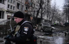 Zmasowany atak rakietowy w Ukrainie. Jeden z pocisków leciał w stronę Polski