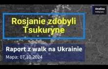 Wojna na Ukrainie Mapa 07.10.2024