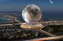 Dubaj zbuduje sobie księżyc? Chcą postawić ogromną replikę księżyca.