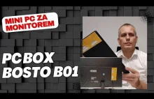 PC Box BOSTO B01 (16/512) mini komputer (nettop, mini PC) za monitorem...