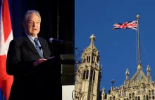 George Soros wsparł inicjatywę rozbicia Wielkiej Brytanii