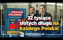 PiS zadłuża Polaków na potęgę.
