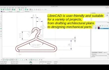 Drawing a Hanger with LibreCAD | Step-by-Step Tutorial