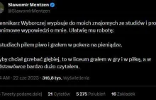 Pismaki z Wybiórczej już węszą w przeszłości Sławomira Mentzena