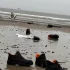 "Morze butów" na duńskich plażach. Miały płynąć do Polski