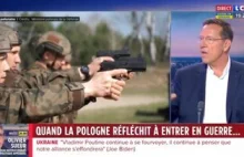 Francuska TV o wysłaniu polskich wojsk na Ukrainę