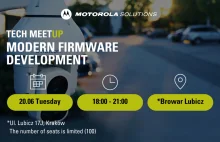 Tech MeetUp: Modern firmware development w Krakowie