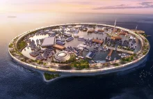 Japończycy projektują pływające miasto przyszłości. Eng, ale są trzy fotki.