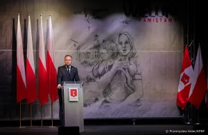 Wieluń. Andrzej Duda ws. reparacji: "Zadośćuczynienie należy się Polakom"