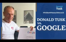 Donald Tusk vs Google