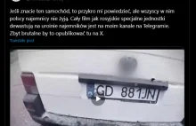 Uwaga na rosyjski fake: Samochód z gdańska.