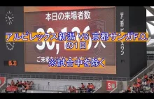 6/11 Atmosphere of Albirex Niigata VS Kyoto Sanga F.C. ＊Except during the match