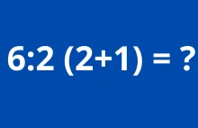 Ta prosta zagadka matematyczna poróżniła internautów. Jest tylko jedno rozwiązan