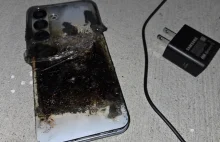 Kolejny "wybuchowy" smartfon