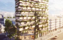 W Warszawie planowana jest budowa biurowca w pełni pokrytego roślinnością