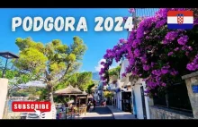 Chorwacja 2024. Wakacje w Podgora