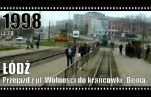 Łódź - Tramwajem przez Bałuty w 1998 r.