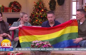Promocja LGBT w "Pytanie na Śniadanie". Fani wściekli na TVP i prowadzących