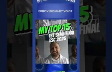 Kto awansuje do Finału Eurowizji?! Kto jest Twoim faworytem?