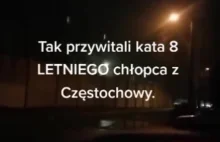 "Przywitanie" Kata 8 letniego chłopca w zakładzie karnym w Częstochowie.