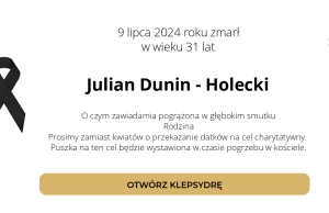 Danuta Holecka straciła syna, miał 31 lat.