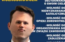 Kompromitacja wolnościowca Mentzena - "zlikwidujemy TVN"