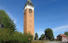 Wieża ciśnień na wyspie Gamla - Szwecja