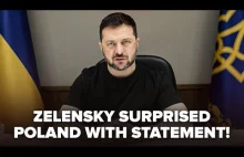 Zelensky emotionally addressed Poland.