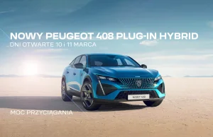 Peugeot zaprasza na dni otwarte modelu 408 w dniach 10-11 marca 2023