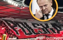 Cyrk ekipy Tuska na meczu reprezentacji Polski z Holandią