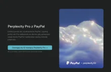 Darmowa roczna subskrypcja Perplexity Pro przez PayPal