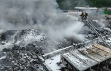 Składowisko w Siemianowicach Śląskich, które wczoraj spłonęło było nielegalne :D