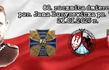 80 lat temu w zasadzce NKWD poległ por. Jan Borysewicz Krysia
