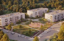 wizualizacja vs rzeczywistość, budowa ruszyła jak już park handlowy powstał