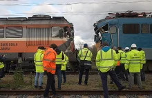 Zderzenie dwóch pociągów na Węgrzech