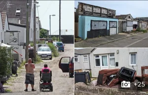 UK. Jaywick, miasteczko gdzie prawie wszyscy żyją z zasiłków.