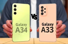 Samsung Galaxy A34 vs Samsung Galaxy A33