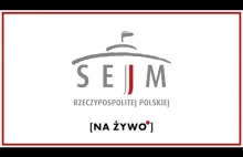 Obrady sejmu na żywo - transmisja youtube